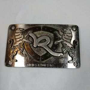 Roca Wear Rocawear Two Lions R Belt Buckle